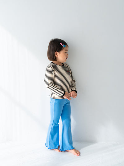 Flare cotton pants