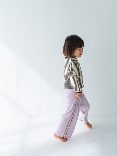 Flower line pants