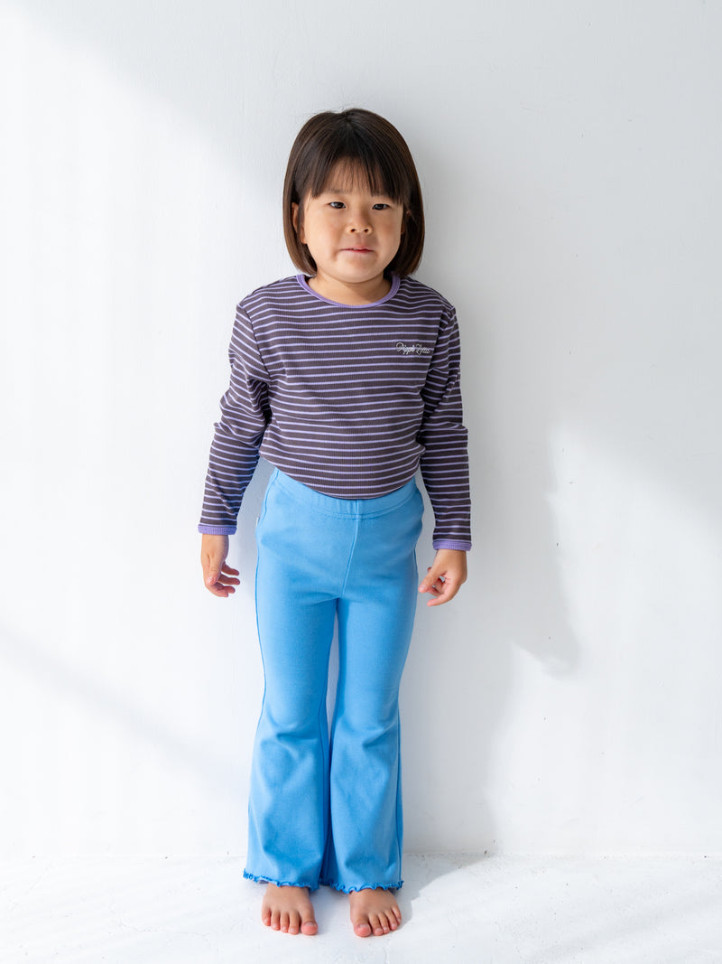 Ribbed stripe L/S