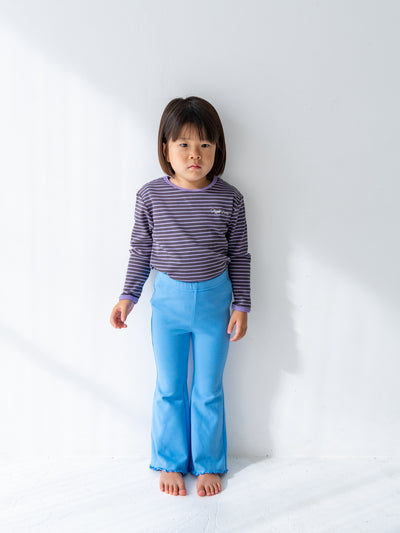 Ribbed stripe L/S