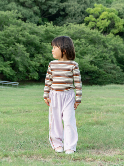 Flower line pants