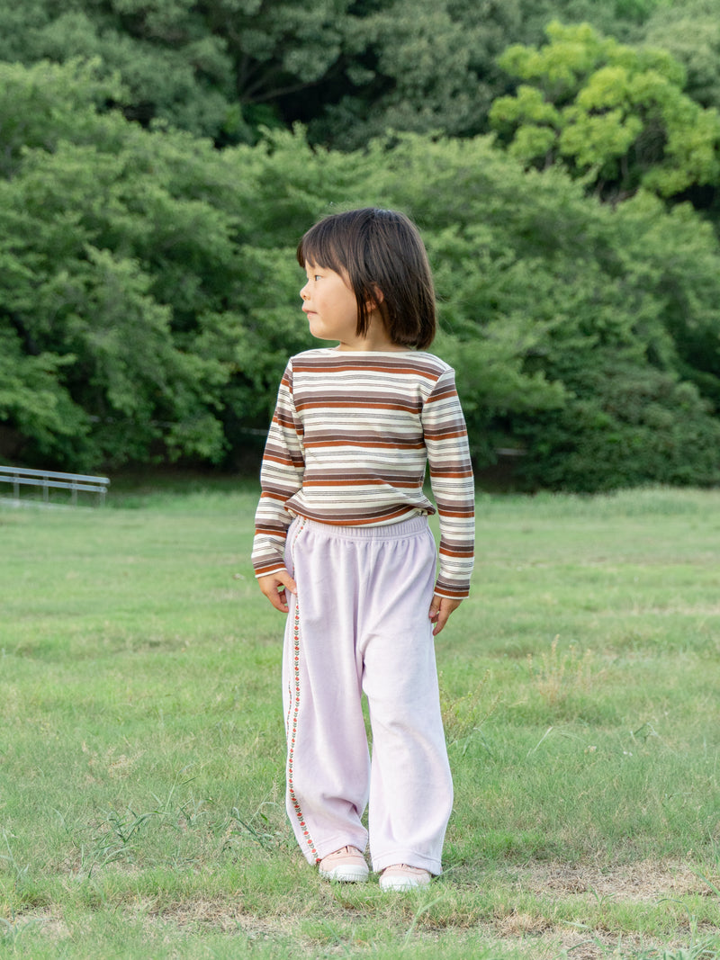 Flower line pants