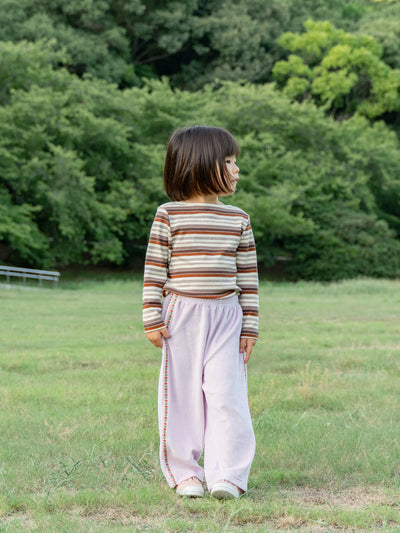 Flower line pants