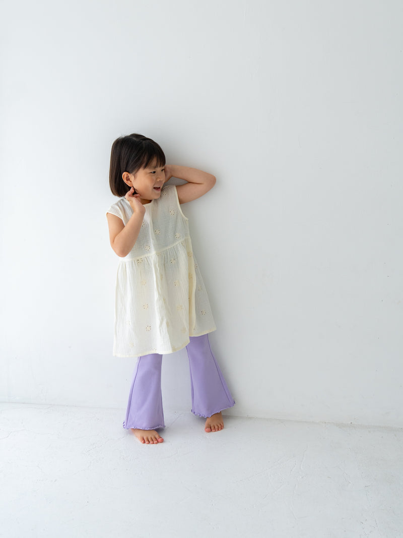 Flower crepe dress