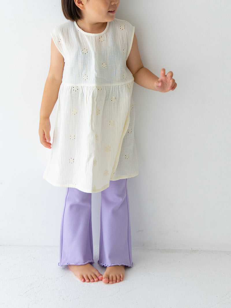 Flower crepe dress