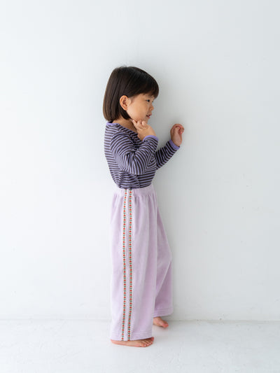 Ribbed stripe L/S