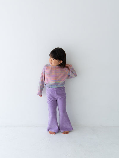 Velour flare pants