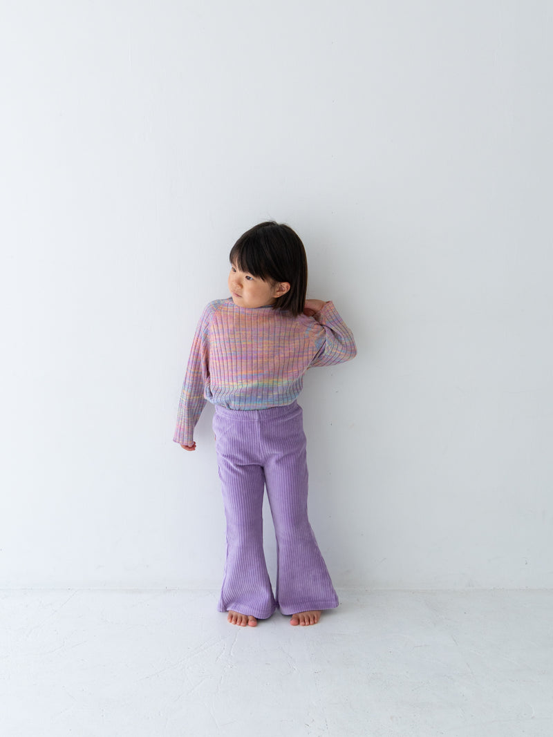 Velour flare pants