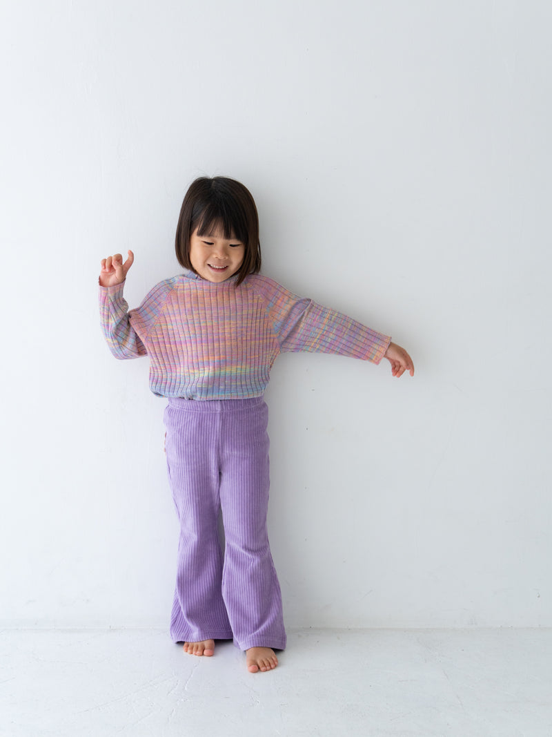 Velour flare pants