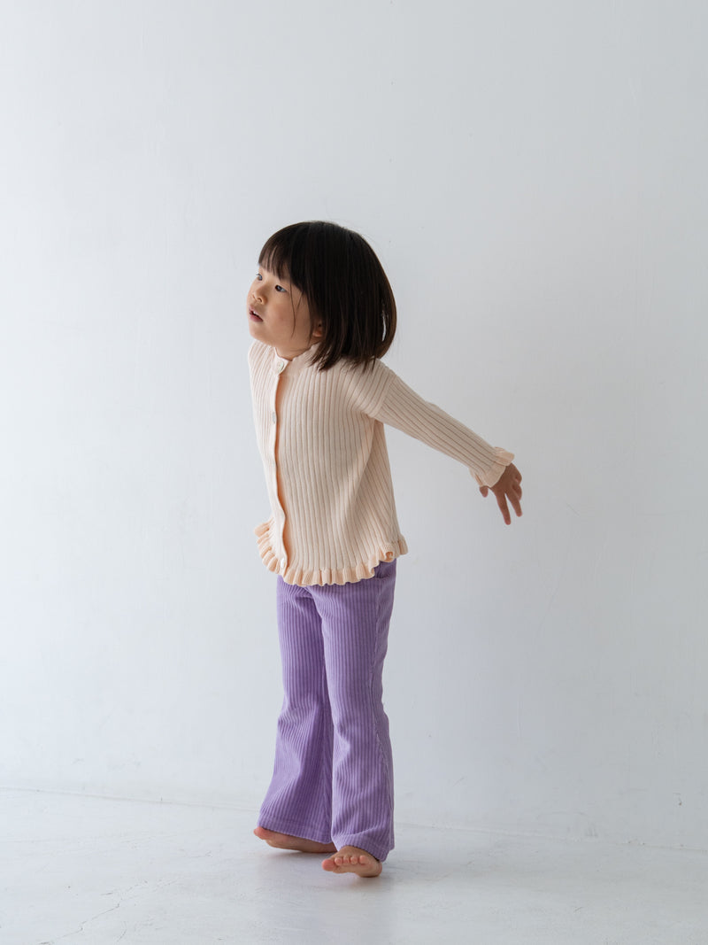 Velour flare pants