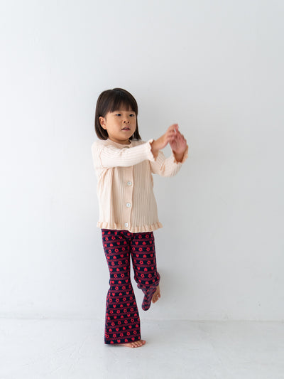Flower heart pants