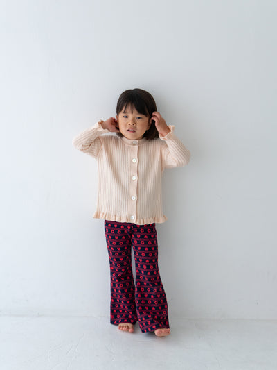 Flower heart pants