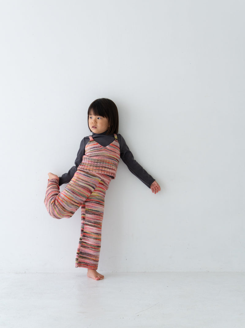 Marble knit pants