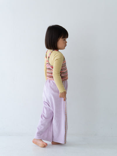 Flower line pants
