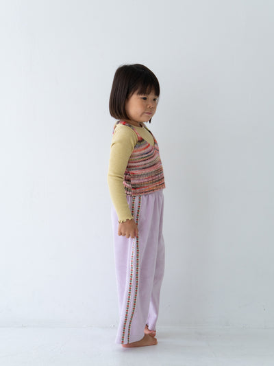 Flower line pants