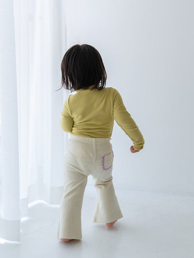 Velour flare pants