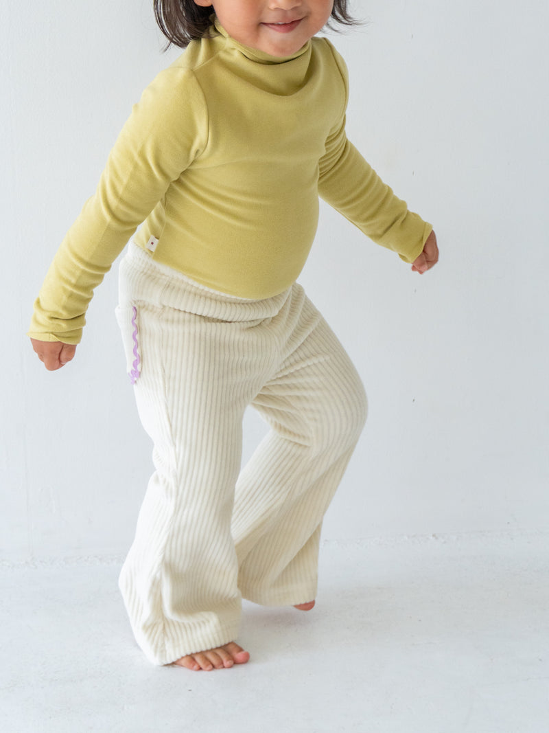 Velour flare pants