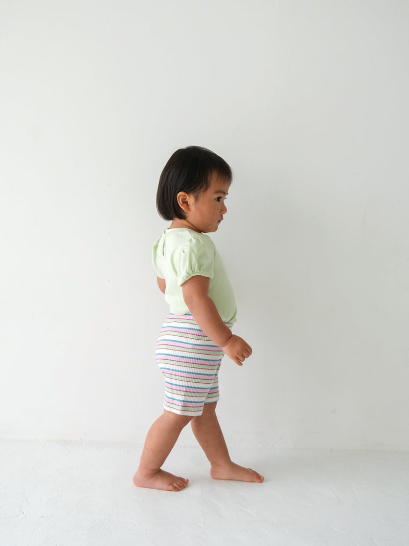 Multi stripe shorts