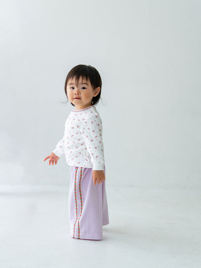 Flower line pants