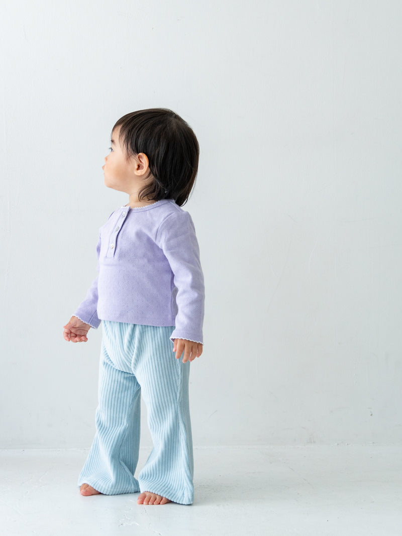 Velour flare pants