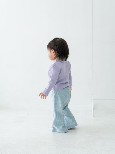 Velour flare pants