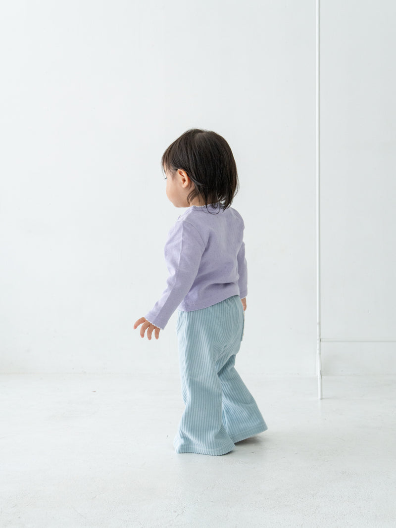 Velour flare pants
