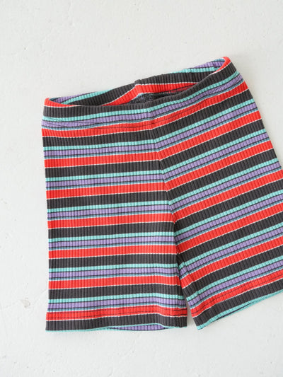 Multi stripe shorts