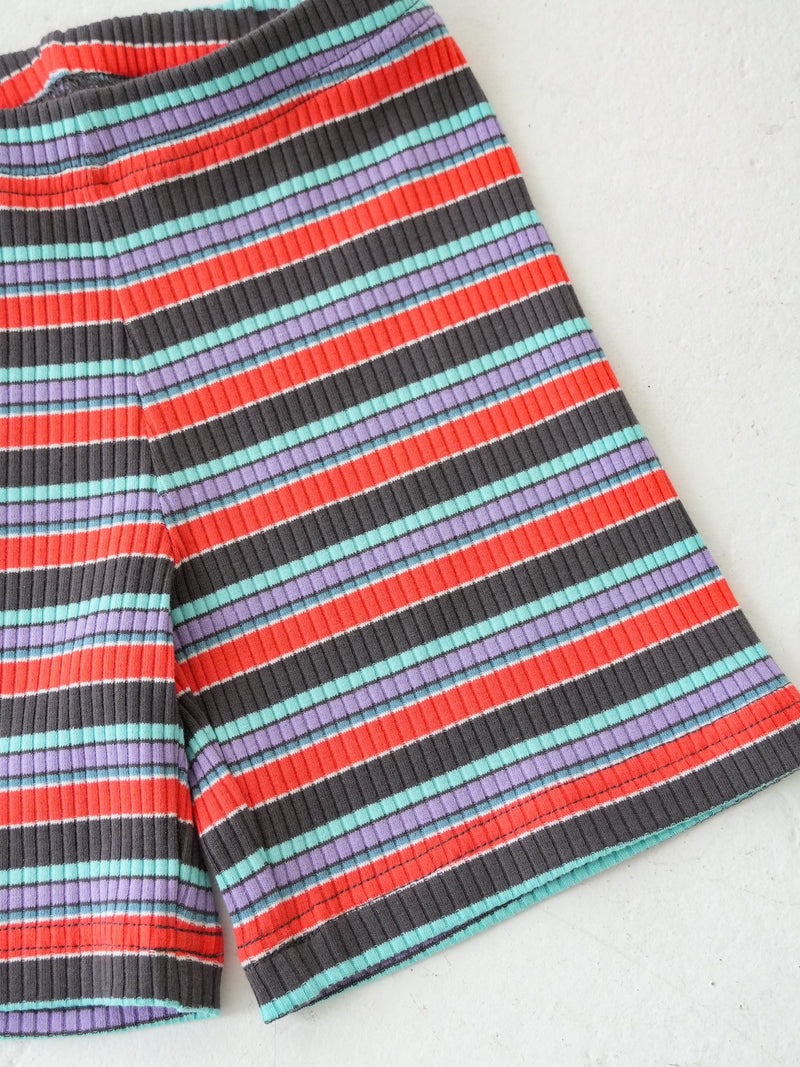 Multi stripe shorts