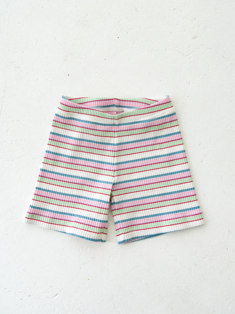 Multi stripe shorts