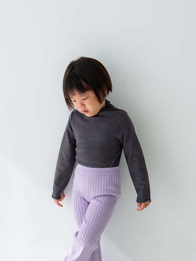 Fluffy warm high neck