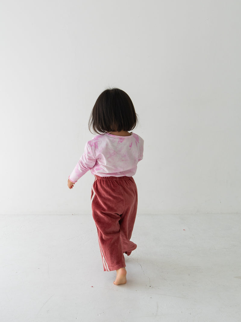 Flower line pants