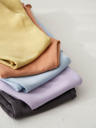 Flare cotton pants
