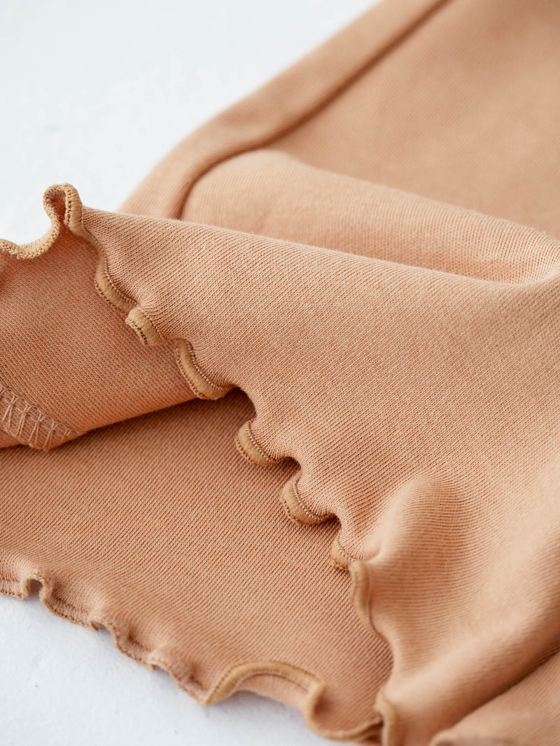Flare cotton pants