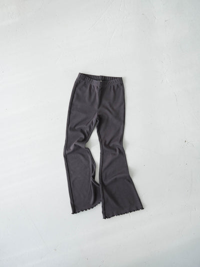 Flare cotton pants