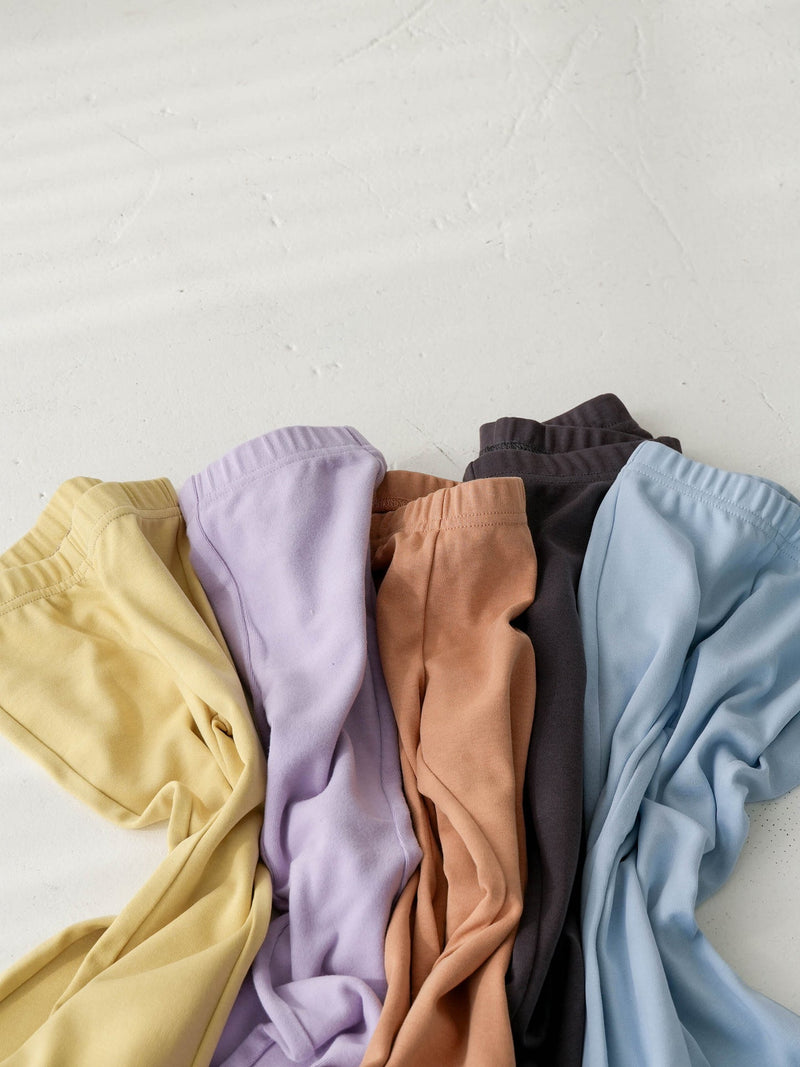 Flare cotton pants