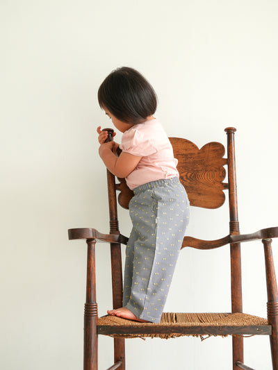 Eyelet puff tee