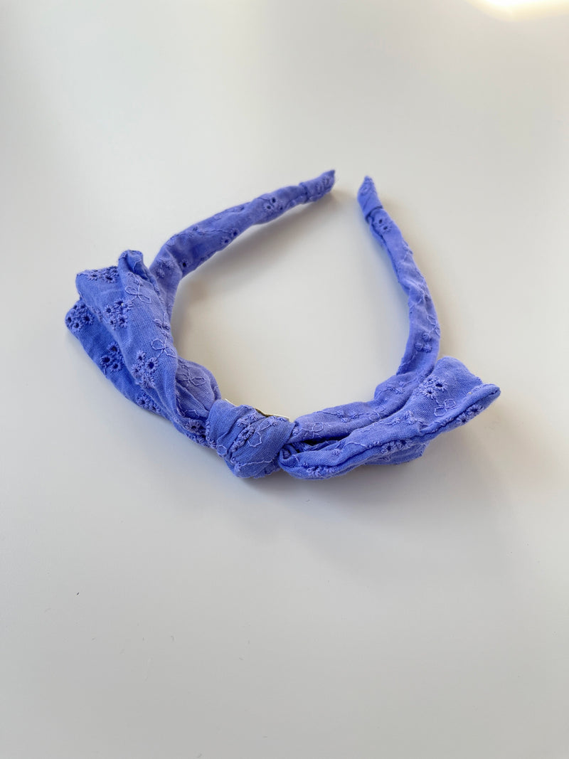 Cotton lace hair-band