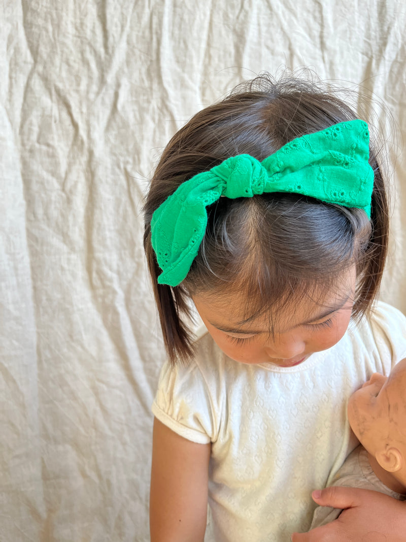 Cotton lace hair-band