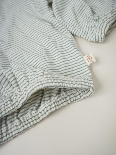 【Special】Stripe gathers smock