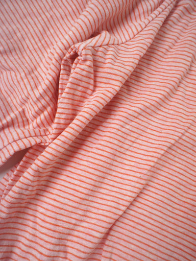 Stripe gathers smock